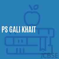 Ps Gali Khait Primary School Logo