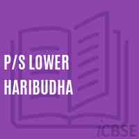 P/s Lower Haribudha Primary School Logo