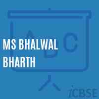 Ms Bhalwal Bharth Middle School Logo