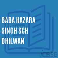 Baba Hazara Singh Sch Dhilwan Senior Secondary School Logo