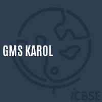 Gms Karol Middle School Logo