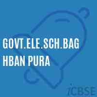 Govt.Ele.Sch.Baghban Pura Primary School Logo