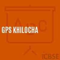 Gps Khilocha Primary School Logo