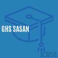 Ghs Sasan Secondary School Logo