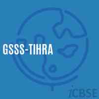 Gsss-Tihra High School Logo