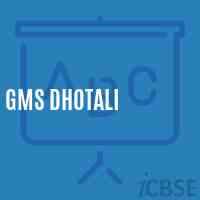 Gms Dhotali Middle School Logo