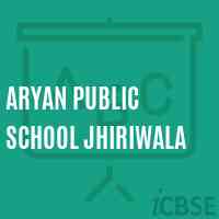 Aryan Public School Jhiriwala Logo