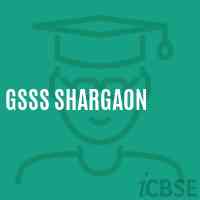 Gsss Shargaon High School Logo
