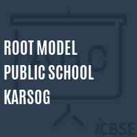 Root Model Public School Karsog Logo