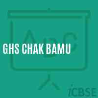 Ghs Chak Bamu Secondary School Logo
