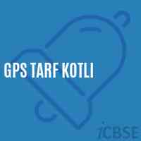 Gps Tarf Kotli Primary School Logo