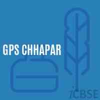 Gps Chhapar Primary School Logo