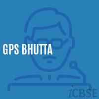 Gps Bhutta Primary School Logo