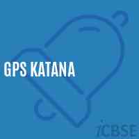 Gps Katana Primary School Logo