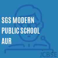 Sgs Modern Public School Aur Logo