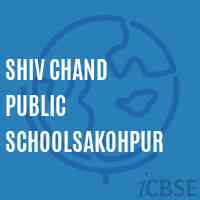 Shiv Chand Public Schoolsakohpur Logo