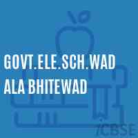 Govt.Ele.Sch.Wadala Bhitewad Primary School Logo