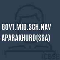 Govt.Mid.Sch.Navaparakhurd(Ssa) Secondary School Logo
