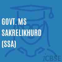 Govt. Ms Sakrelikhurd (Ssa) Middle School Logo