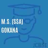M.S. (Ssa) Gokana Middle School Logo