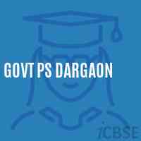 Govt Ps Dargaon Primary School Logo