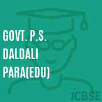 Govt. P.S. Daldali Para(Edu) Primary School Logo