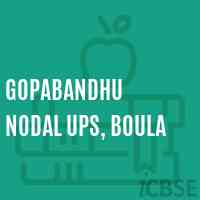 Gopabandhu Nodal Ups, Boula Middle School Logo