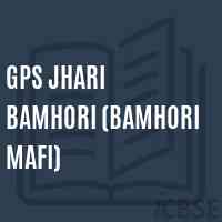 Gps Jhari Bamhori (Bamhori Mafi) Primary School Logo