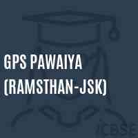 Gps Pawaiya (Ramsthan-Jsk) Primary School Logo