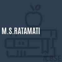 M.S.Ratamati Middle School Logo