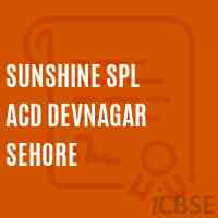 Sunshine Spl Acd Devnagar Sehore Middle School Logo