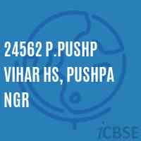 24562 P.Pushp Vihar Hs, Pushpa Ngr Secondary School Logo