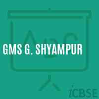 Gms G. Shyampur Middle School Logo