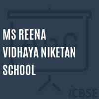 Ms Reena Vidhaya Niketan School Logo