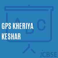 Gps Kheriya Keshar Primary School Logo
