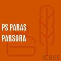 Ps Paras Parsora Primary School Logo
