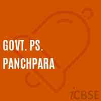 Govt. Ps. Panchpara Primary School Logo