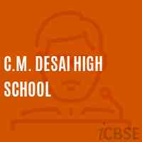 C.M. Desai High School Logo