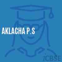 Aklacha P.S Middle School Logo
