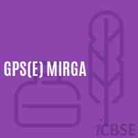 Gps(E) Mirga Primary School Logo