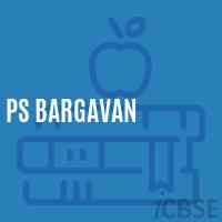 Ps Bargavan Primary School Logo