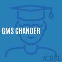 Gms Chander Middle School Logo