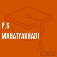P.S Mahatyakhadi Primary School Logo