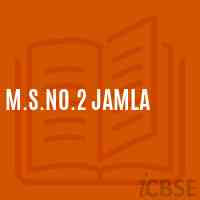 M.S.No.2 Jamla Middle School Logo