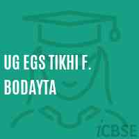 Ug Egs Tikhi F. Bodayta Primary School Logo