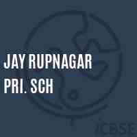 Jay Rupnagar Pri. Sch Primary School Logo