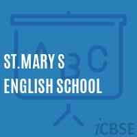 St.Mary S English School Logo