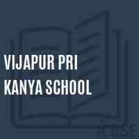 Vijapur Pri Kanya School Logo