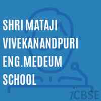 Shri Mataji Vivekanandpuri Eng.Medeum School Logo