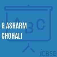 G Asharm Chohali Primary School Logo